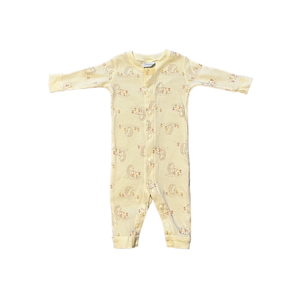 Girls 3-6M Hedgehog Onesie Pajama